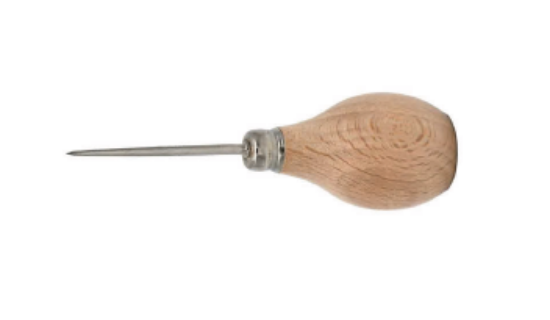 Picture of Bell-Shaped Wooden Handle with Awl